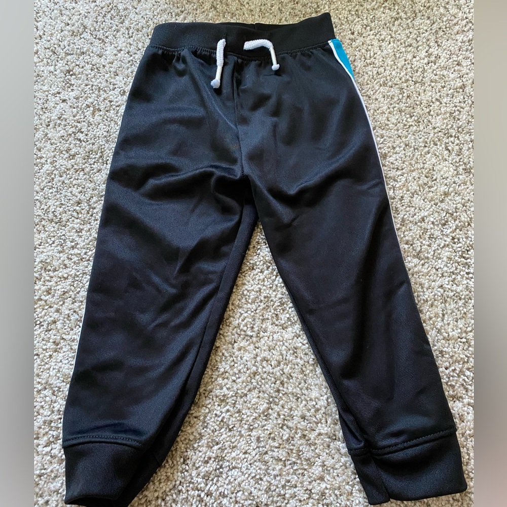 Garanimals black track pants; boys size 24 months
